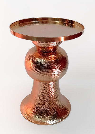 Bishop Table Big in copper by Sahil & Sarthak